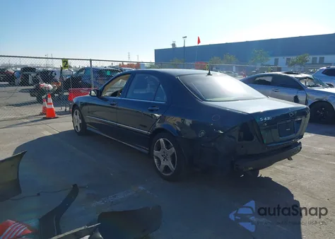 2003 Mercedes-Benz S 430 z USA, uszkodzony, nr VIN WDBNG70J53A363197